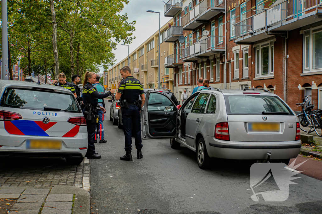 Vier voertuigen betrokken bij kettingbotsing