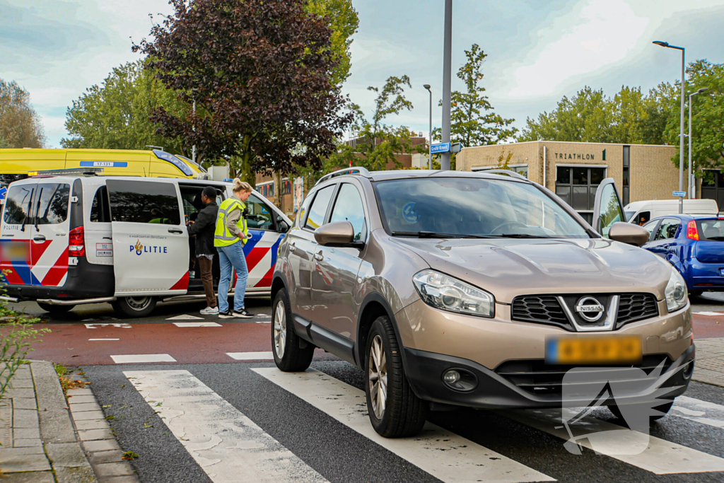 Overstekende fietser aangereden door automobilist