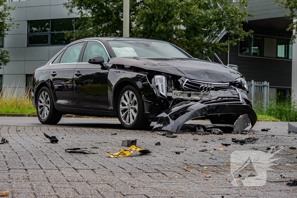 Beschonken automobilist veroorzaakt ongeval