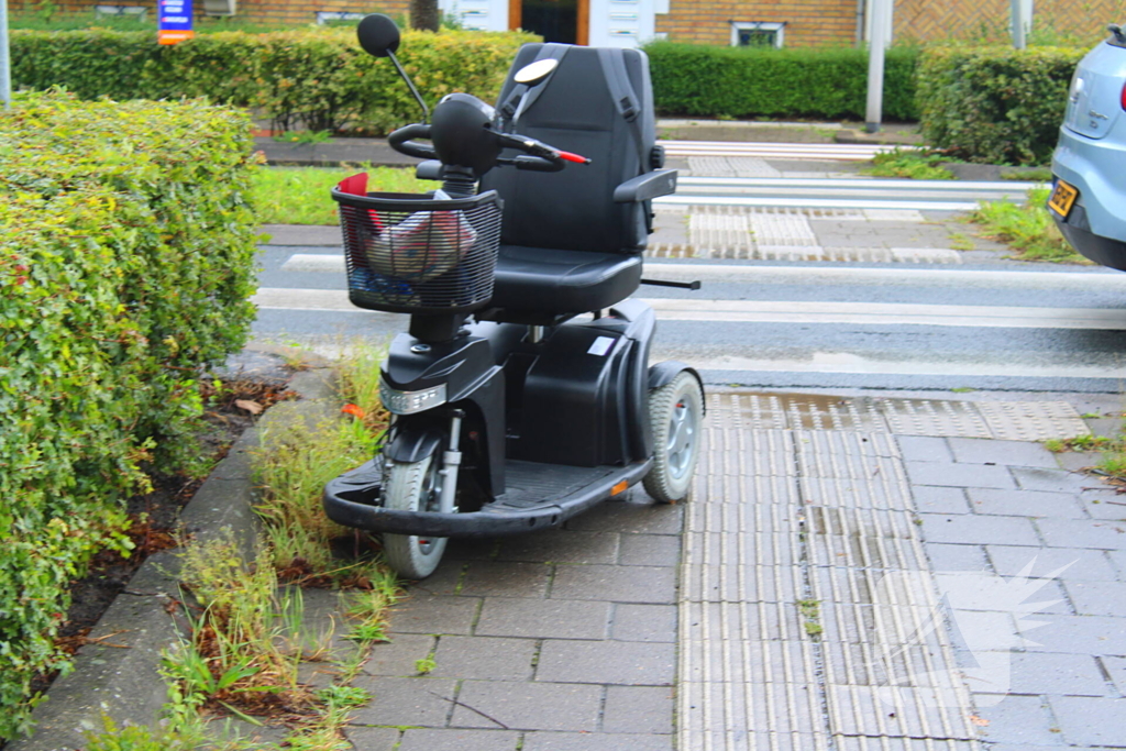 Scootmobiel bestuurder gewond bij ongeval met auto