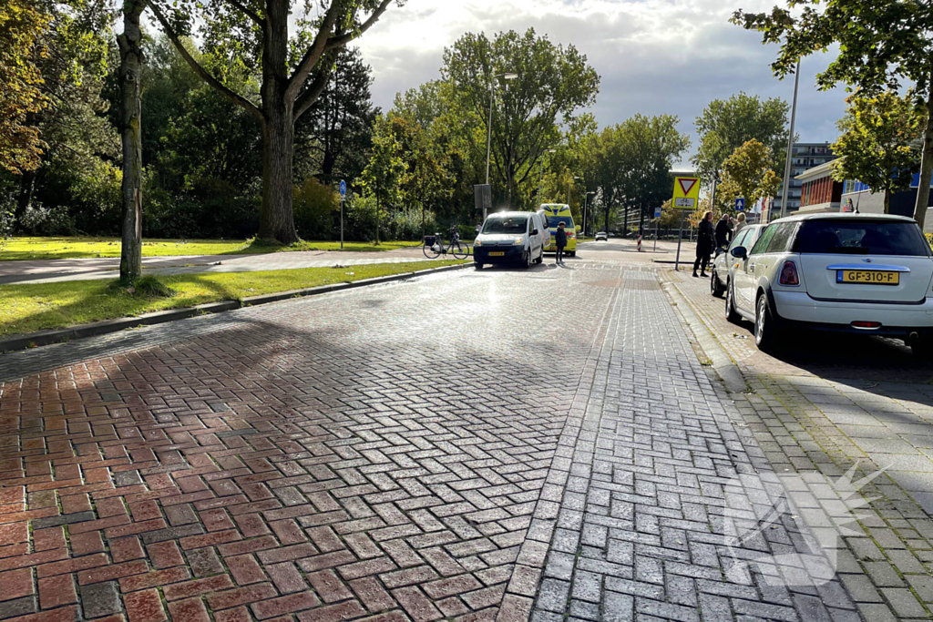 Fietser aangereden op oversteekplaats