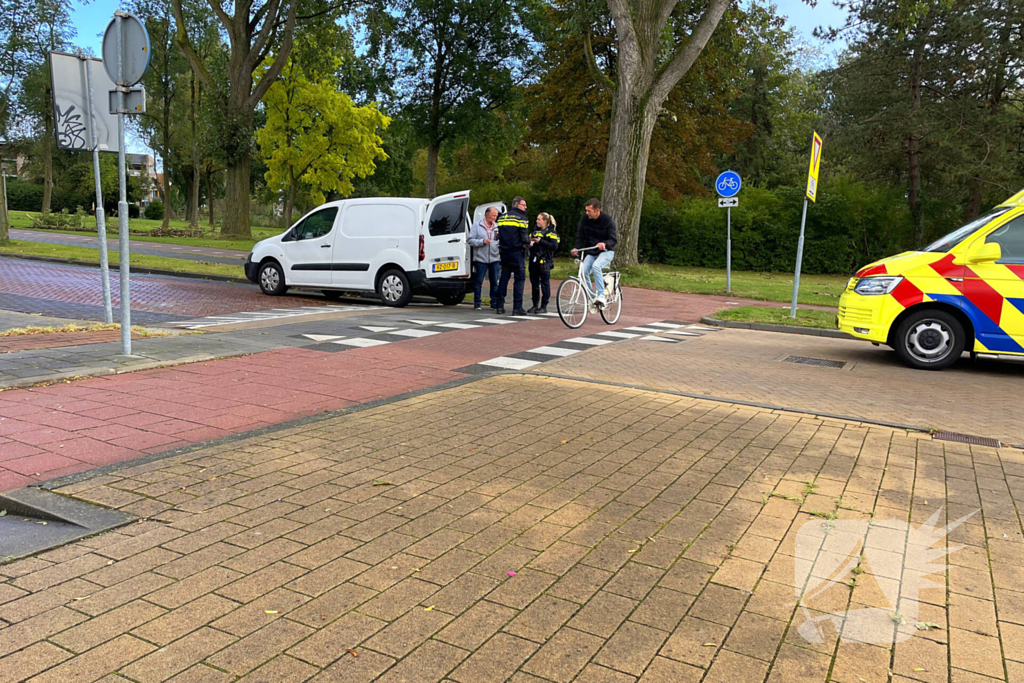 Fietser aangereden op oversteekplaats