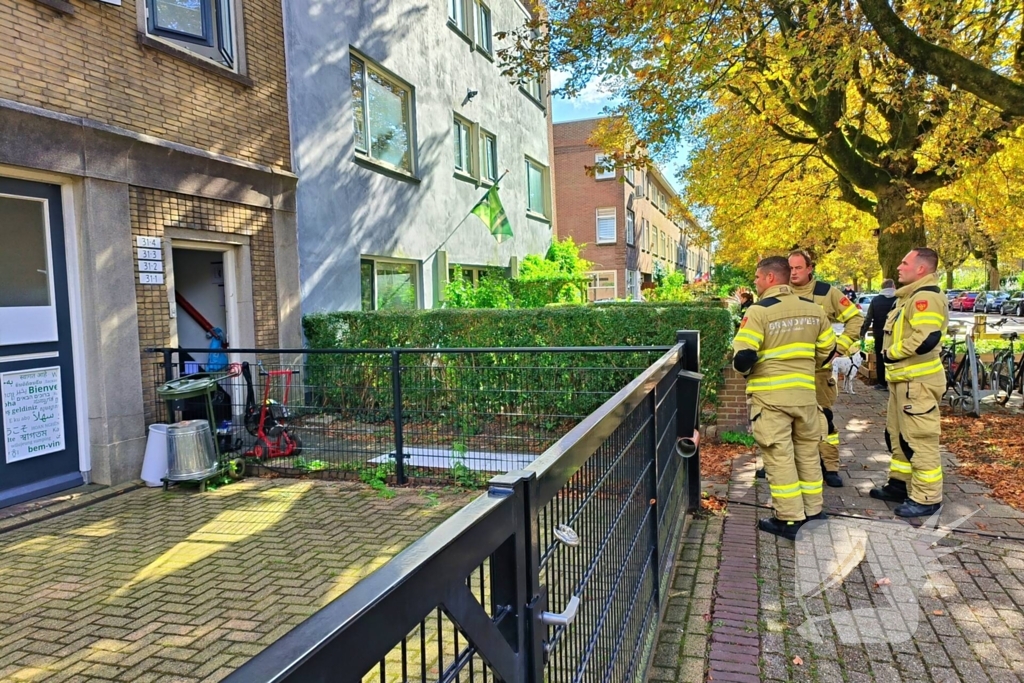 Bewoners zijn gewekt door brandalarm