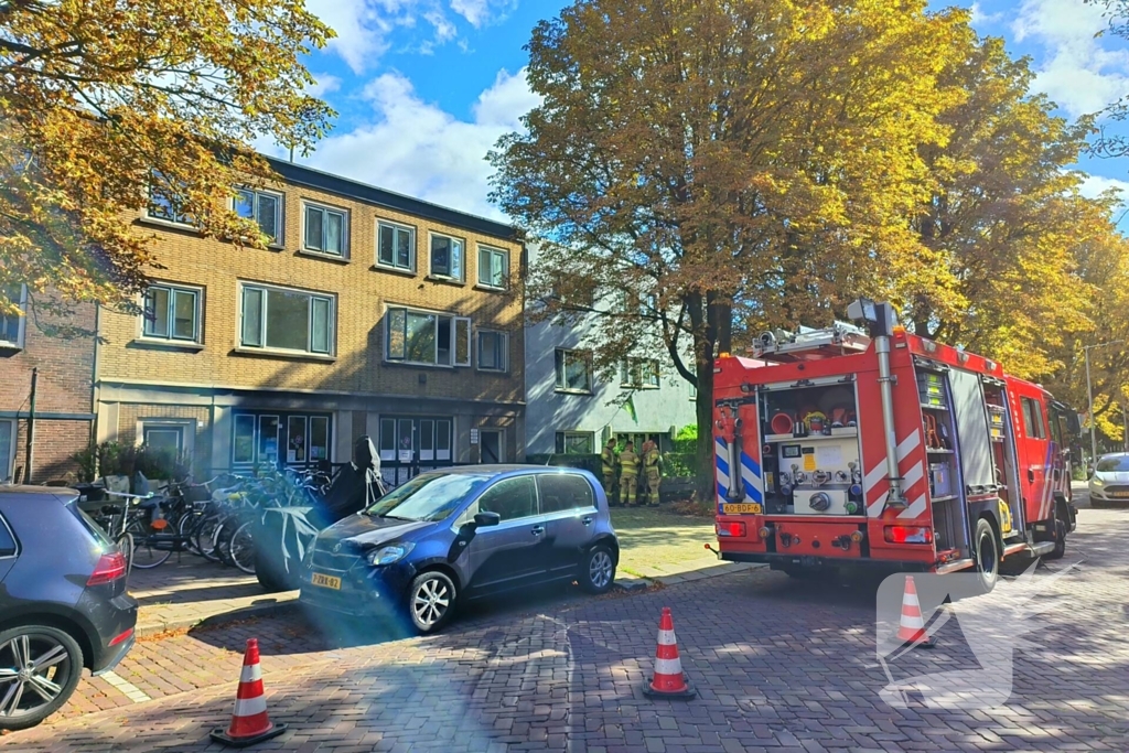 Bewoners zijn gewekt door brandalarm