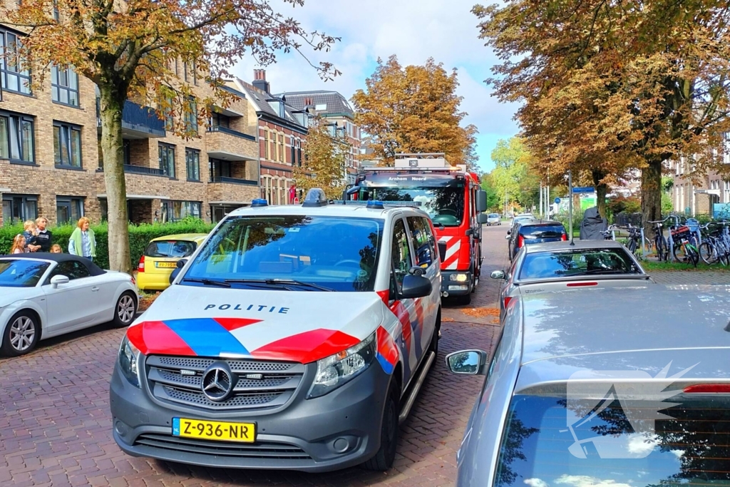 Bewoners zijn gewekt door brandalarm