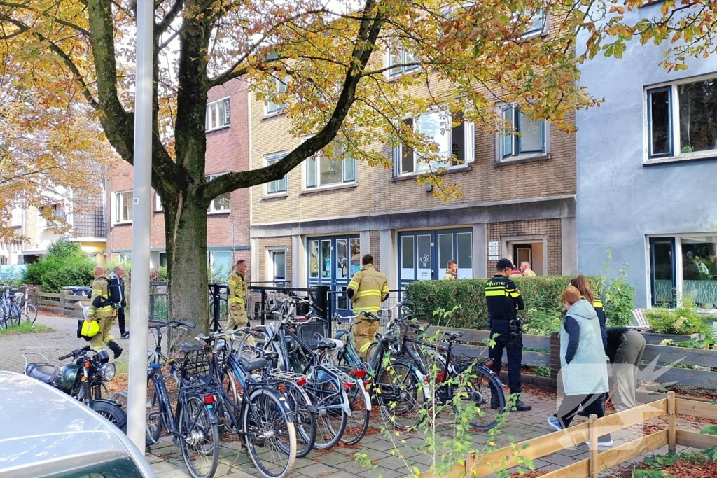 Bewoners zijn gewekt door brandalarm