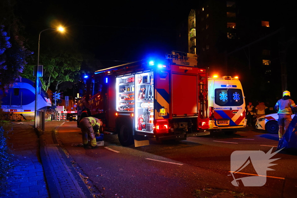 Persoon gewond bij aanrijding met trein