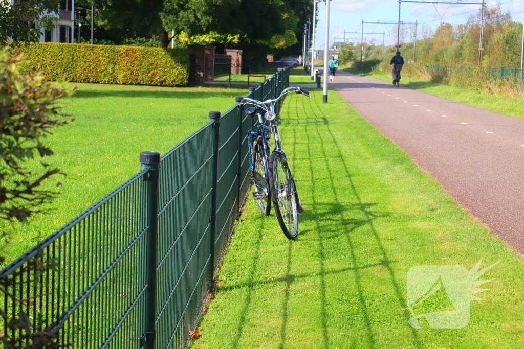 Man achter rollator aangereden door fietser