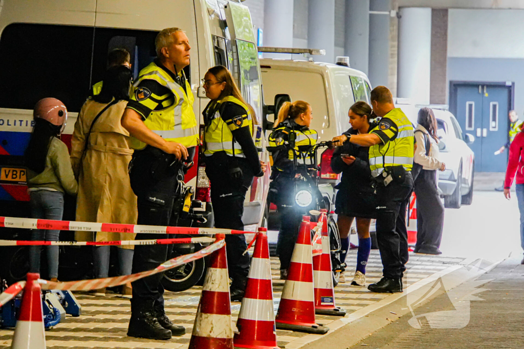 Politie studenten organiseren grote verkeerscontrole