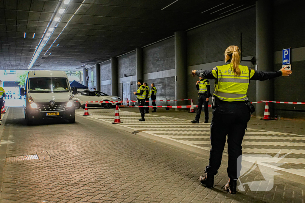 Politie studenten organiseren grote verkeerscontrole