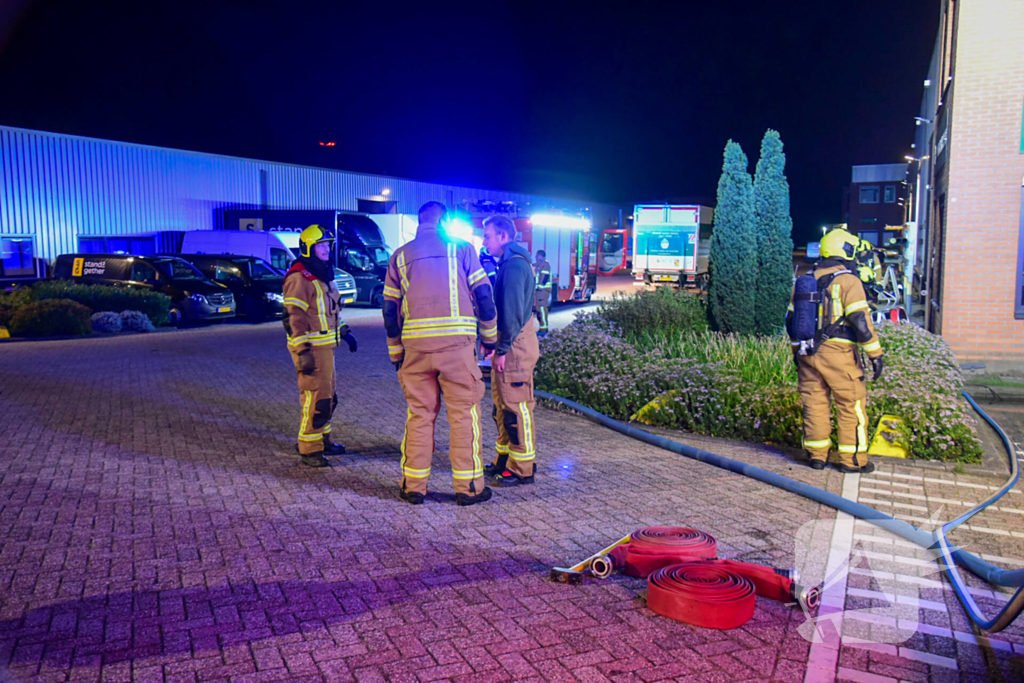 Brand zorgt voor veel rookontwikkeling