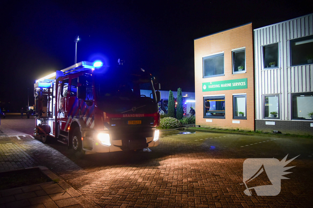 Brand zorgt voor veel rookontwikkeling