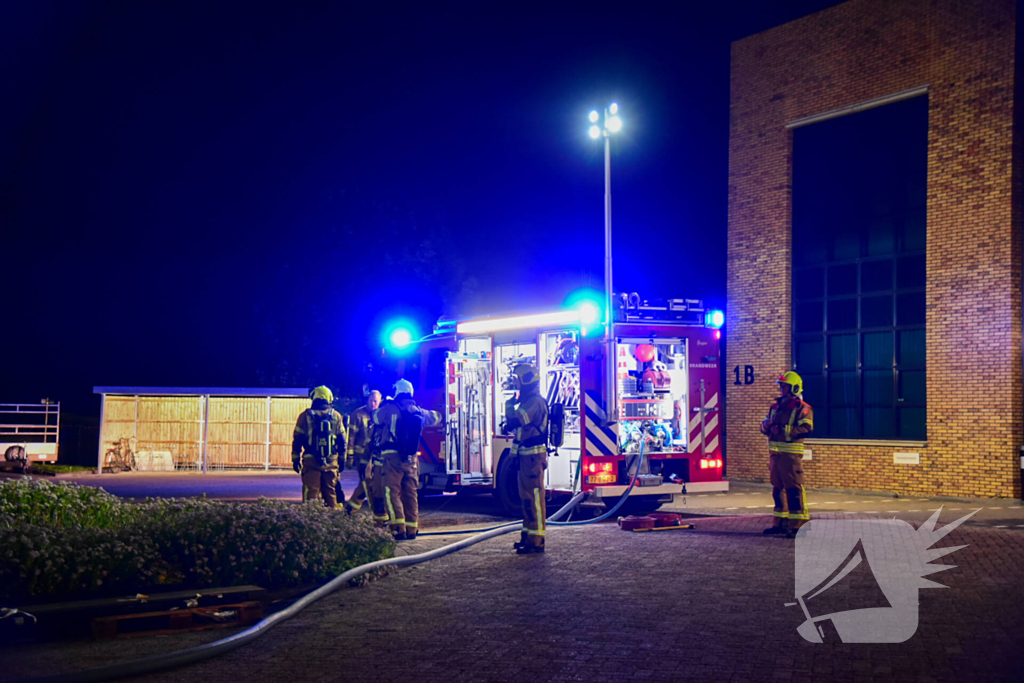 Brand zorgt voor veel rookontwikkeling