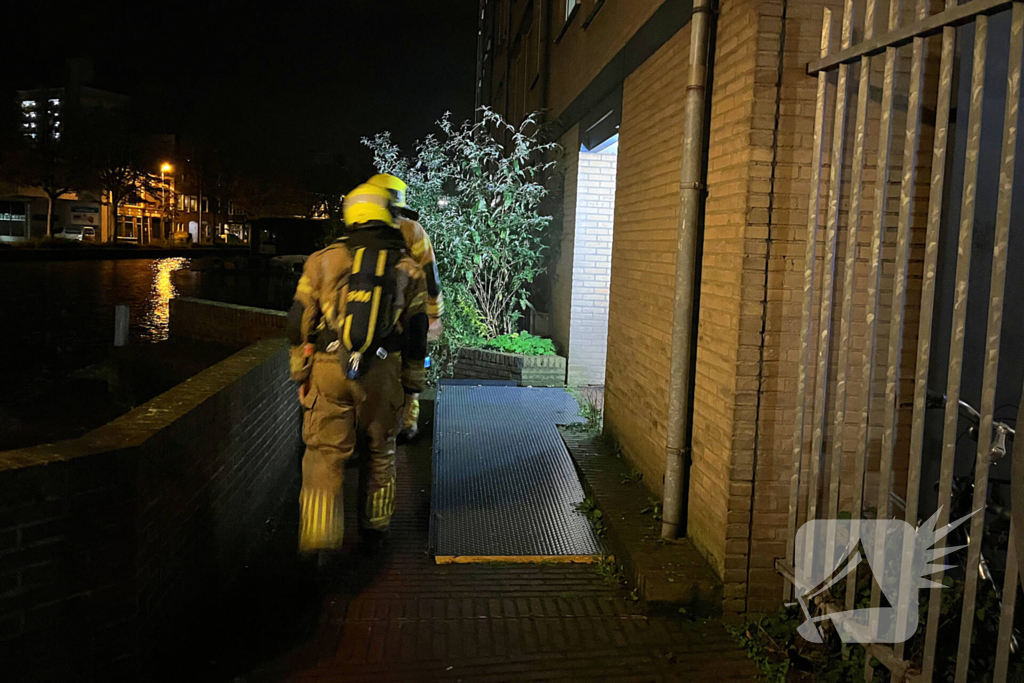 Brandweer ingezet voor brand in kelderbox