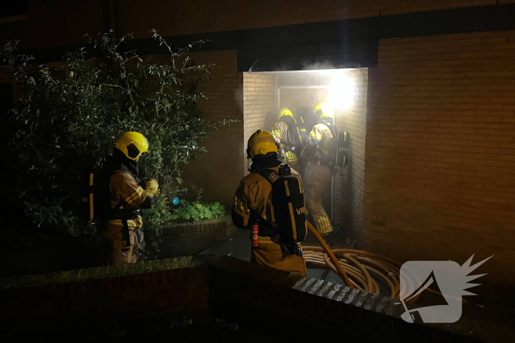 Brandweer ingezet voor brand in kelderbox