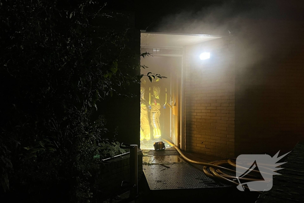 Brandweer ingezet voor brand in kelderbox