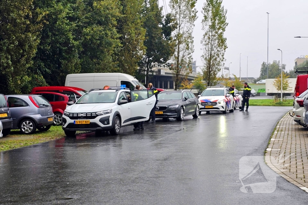 Lesauto betrokken bij verkeersongeval