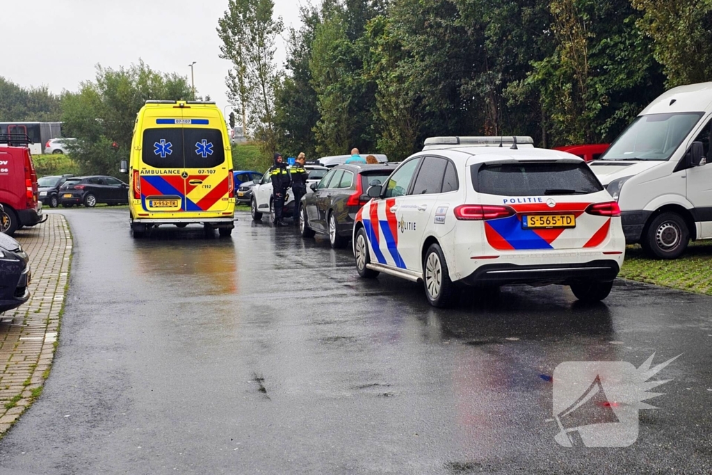 Lesauto betrokken bij verkeersongeval