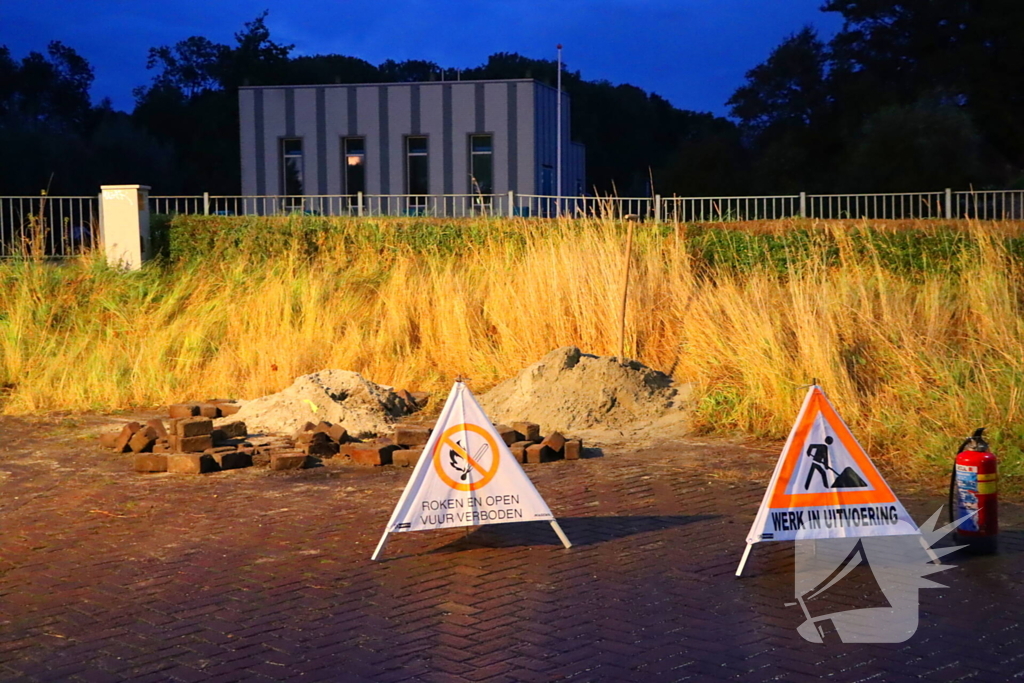 Fietser merkt gaslek op na regenbui