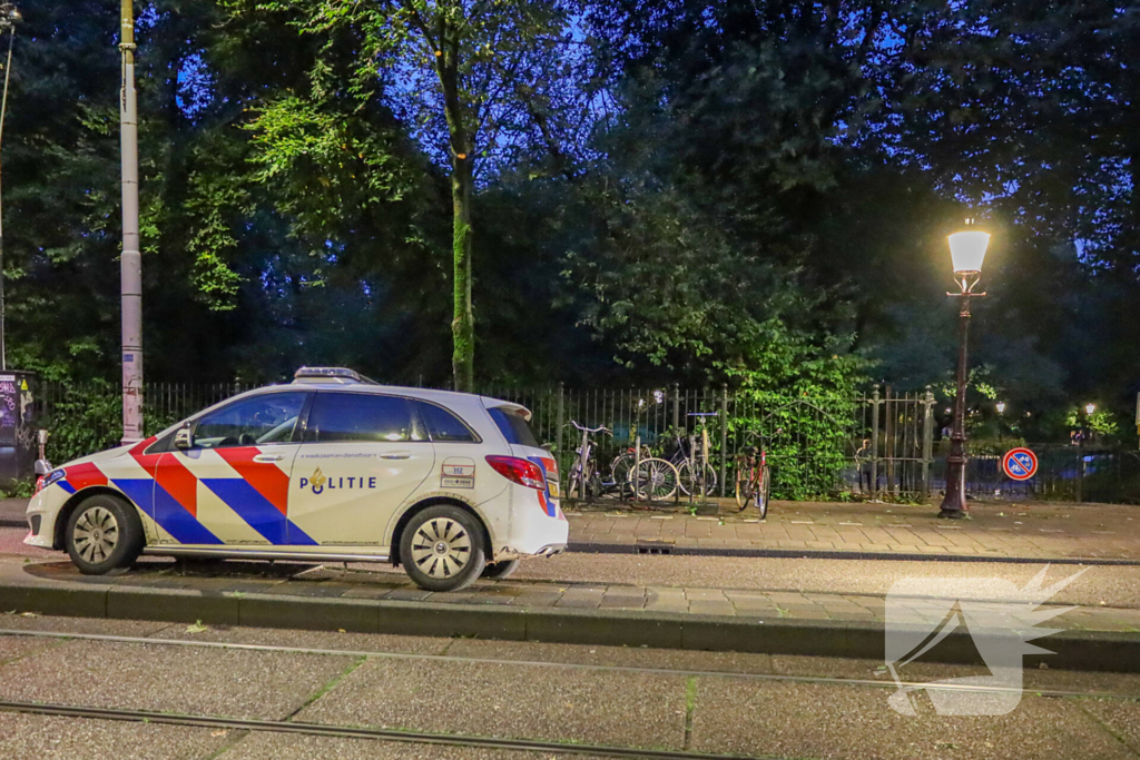 Politie treft kogelhuls aan in park