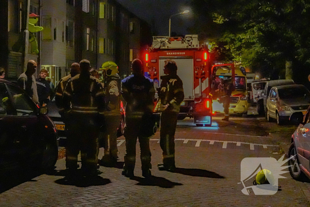 Ambulancedienst ingezet bij brandmelding