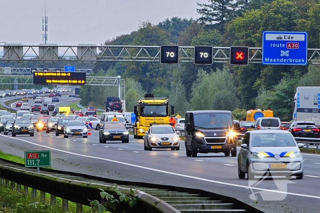 File door twee ongevallen