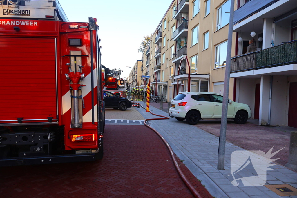 Brand in appartementencomplex