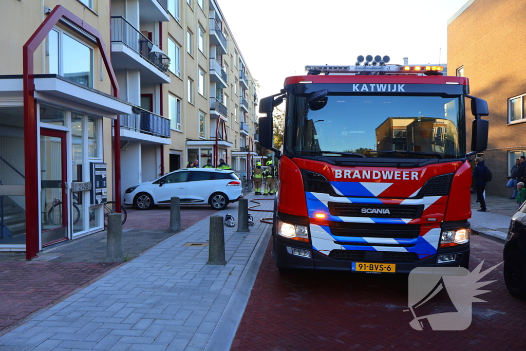 Brand in appartementencomplex