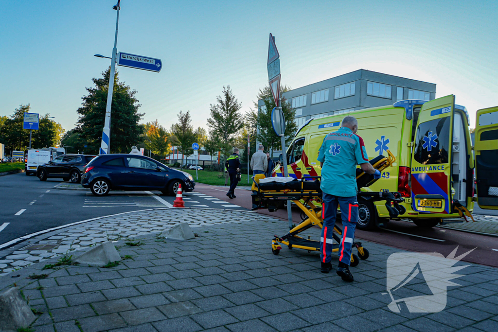 Scholier onderweg naar school aangereden