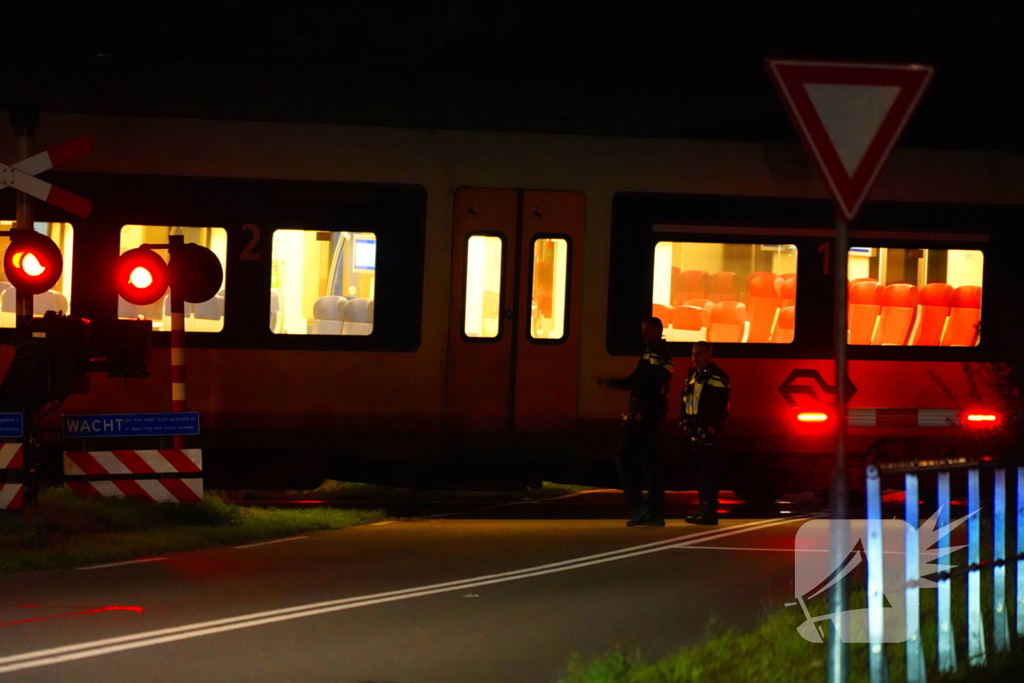 Voetganger aangereden door trein