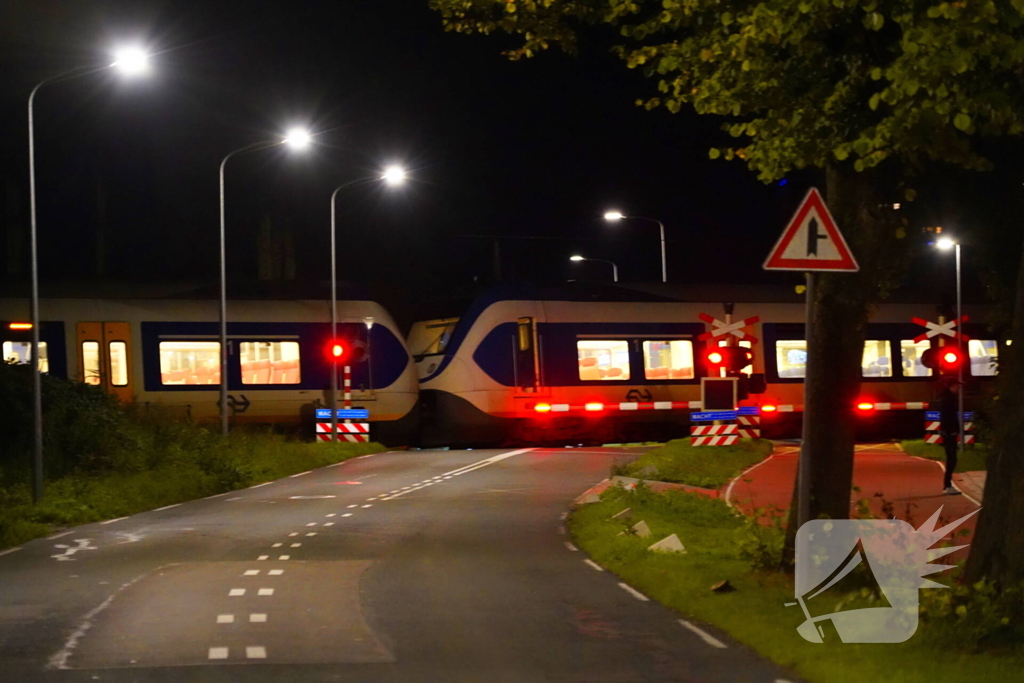 Voetganger aangereden door trein