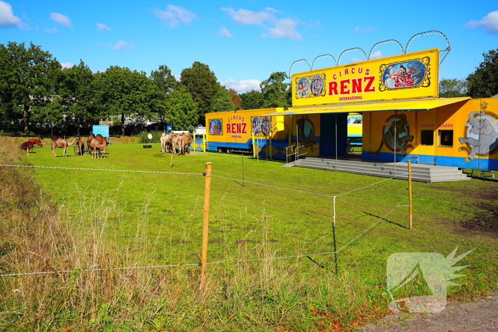 Circus Renz gestart met opbouw circus