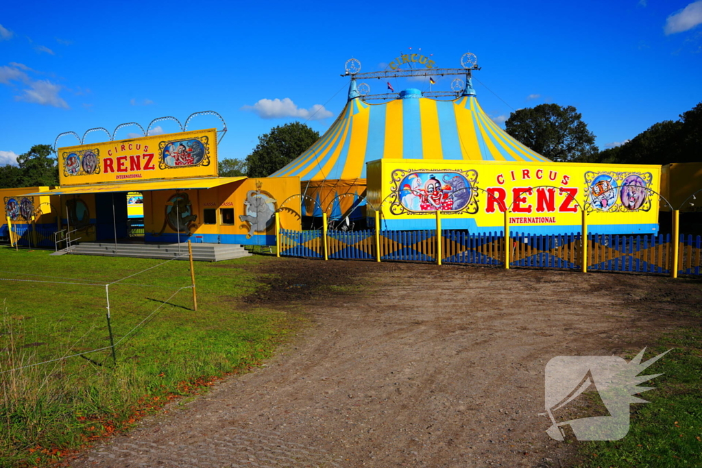 Circus Renz gestart met opbouw circus