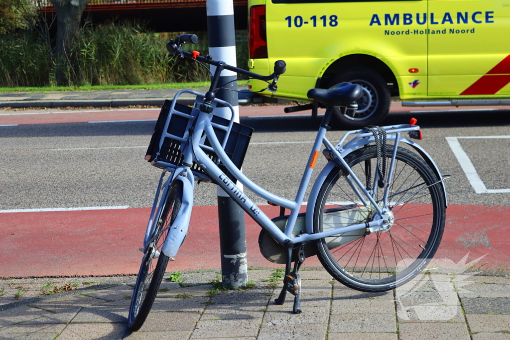 Fietser gewond bij aanrijding met auto