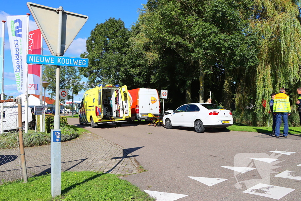 Drie voertuigen betrokken bij kettingbotsing