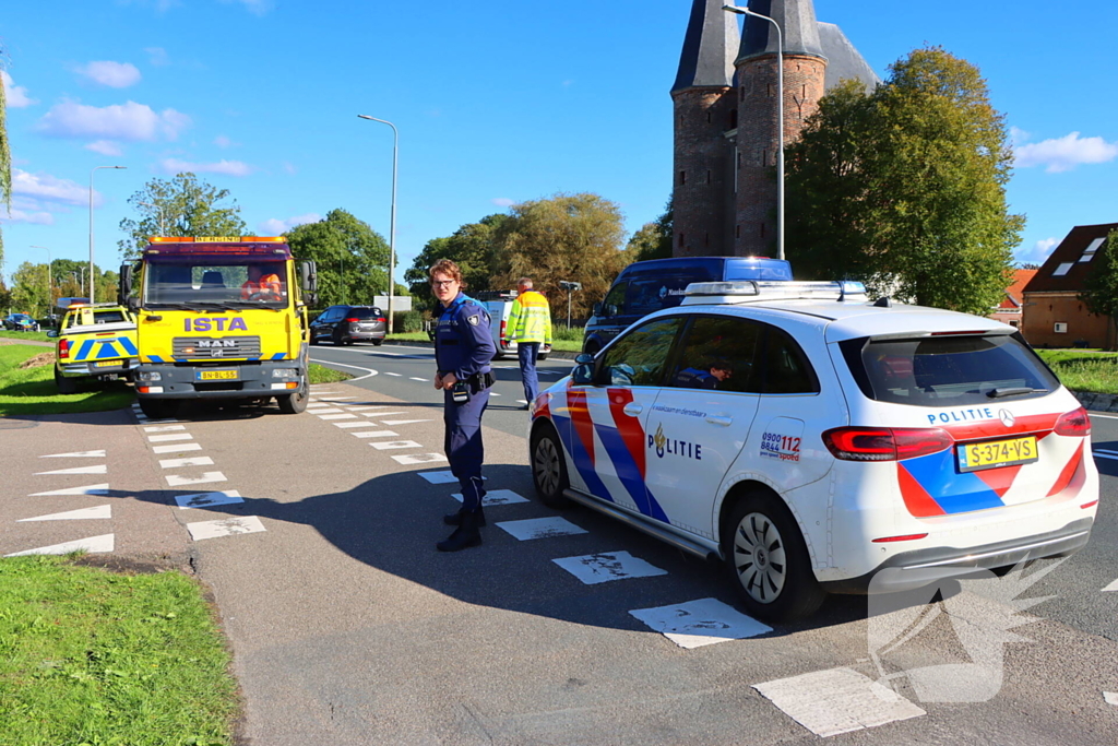 Drie voertuigen betrokken bij kettingbotsing