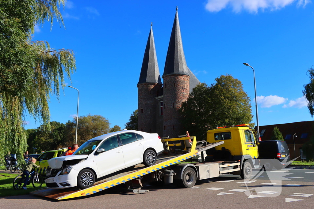 Drie voertuigen betrokken bij kettingbotsing