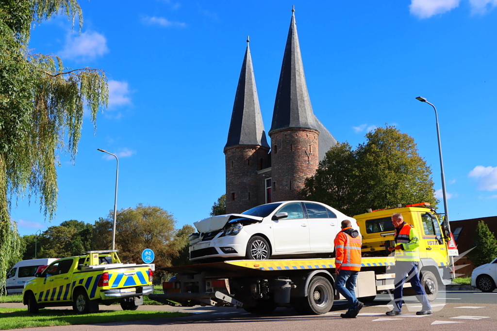 Drie voertuigen betrokken bij kettingbotsing