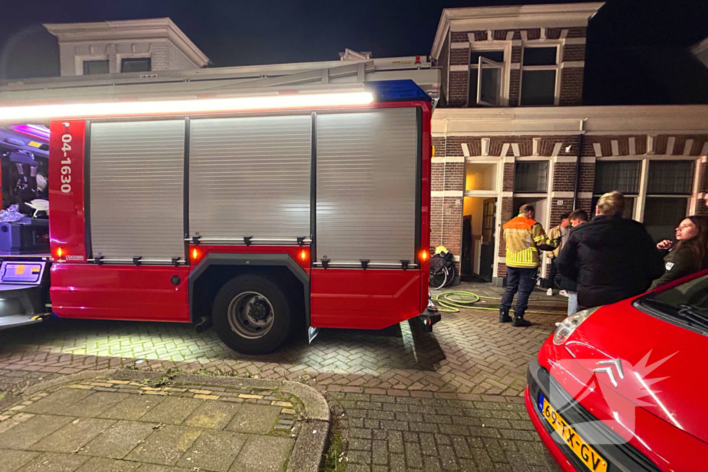 Brand in woning snel onder controle