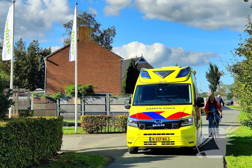 Persoon gewond bij ongeval