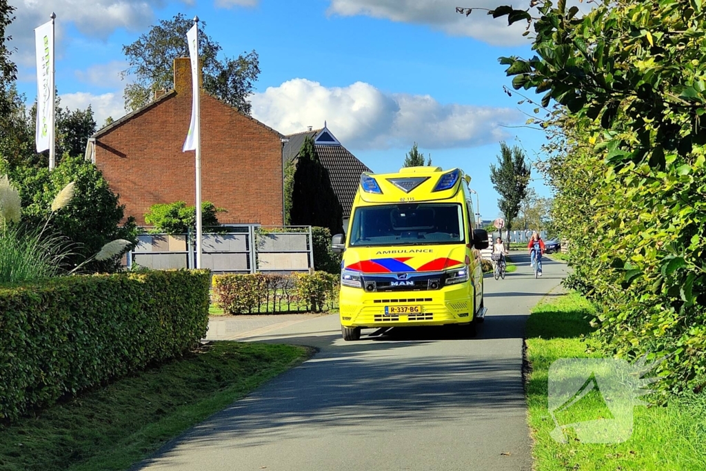 Persoon gewond bij ongeval