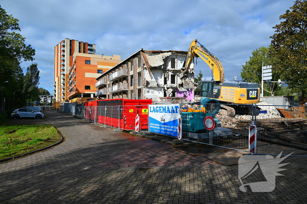 Sloop flats begonnen voor nieuwbouw project