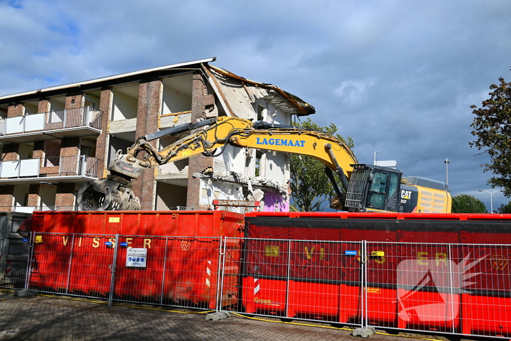 Sloop flats begonnen voor nieuwbouw project