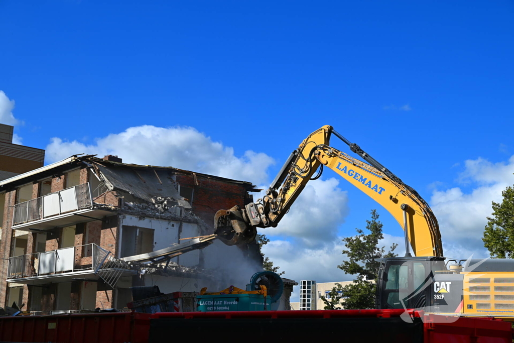 Sloop flats begonnen voor nieuwbouw project