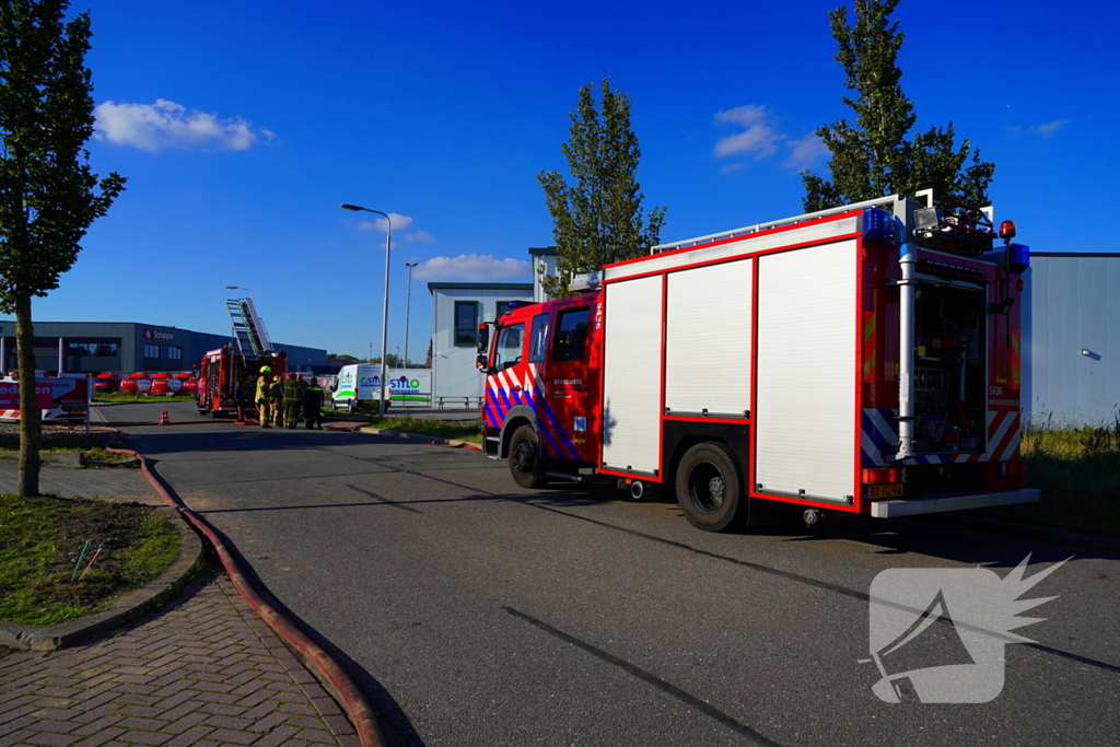 Brand bij meubelmaker snel onder controle