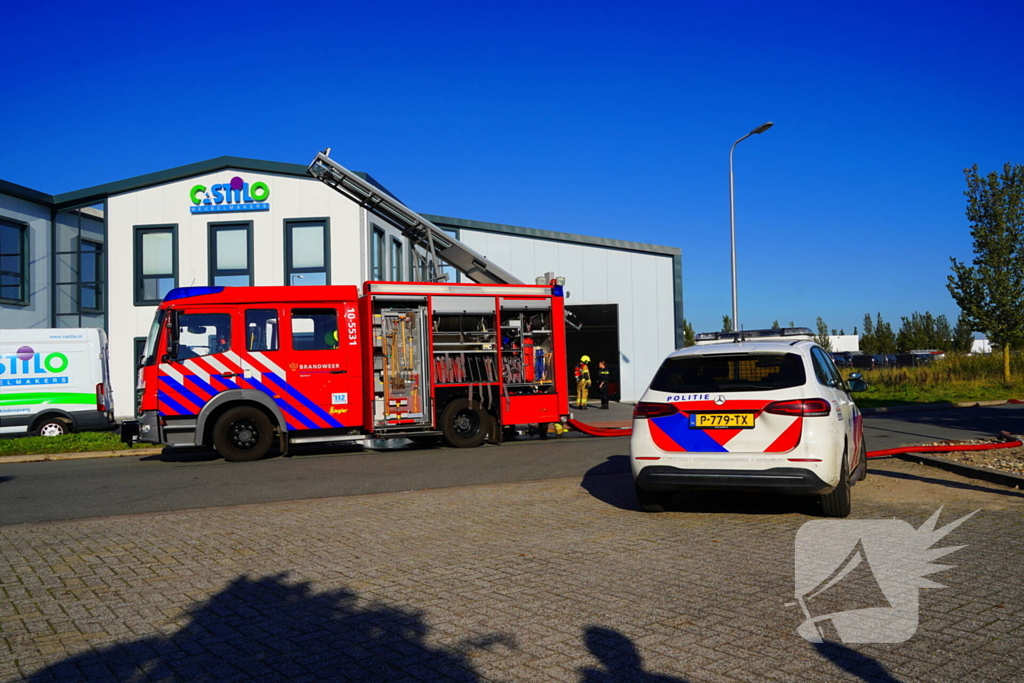 Brand bij meubelmaker snel onder controle