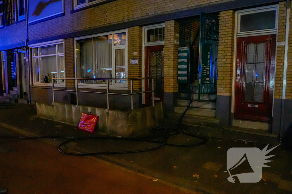 Droger vliegt in brand, bewoners ongedeerd