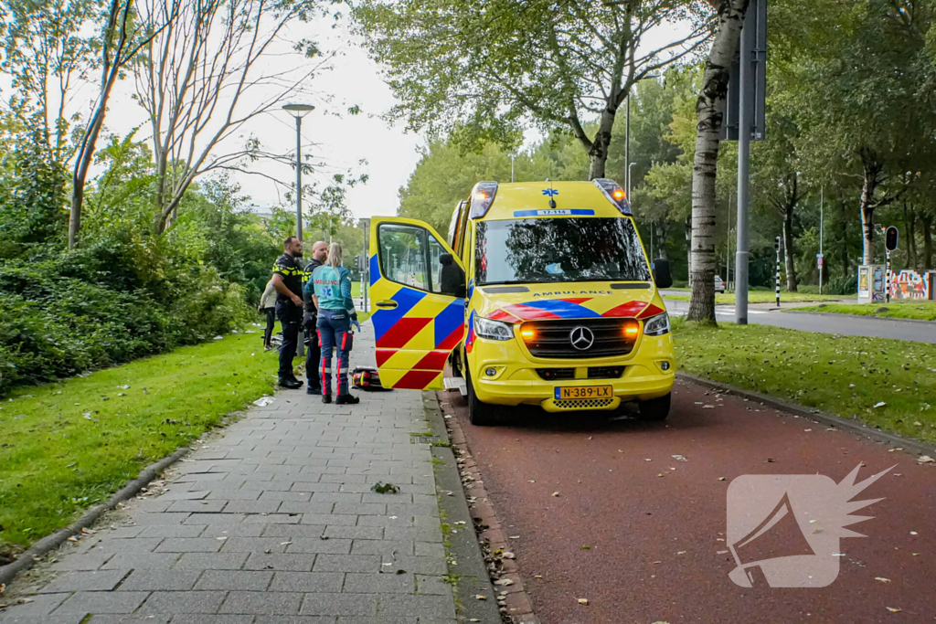 Wielrenner zwaargewond, traumateam ingezet