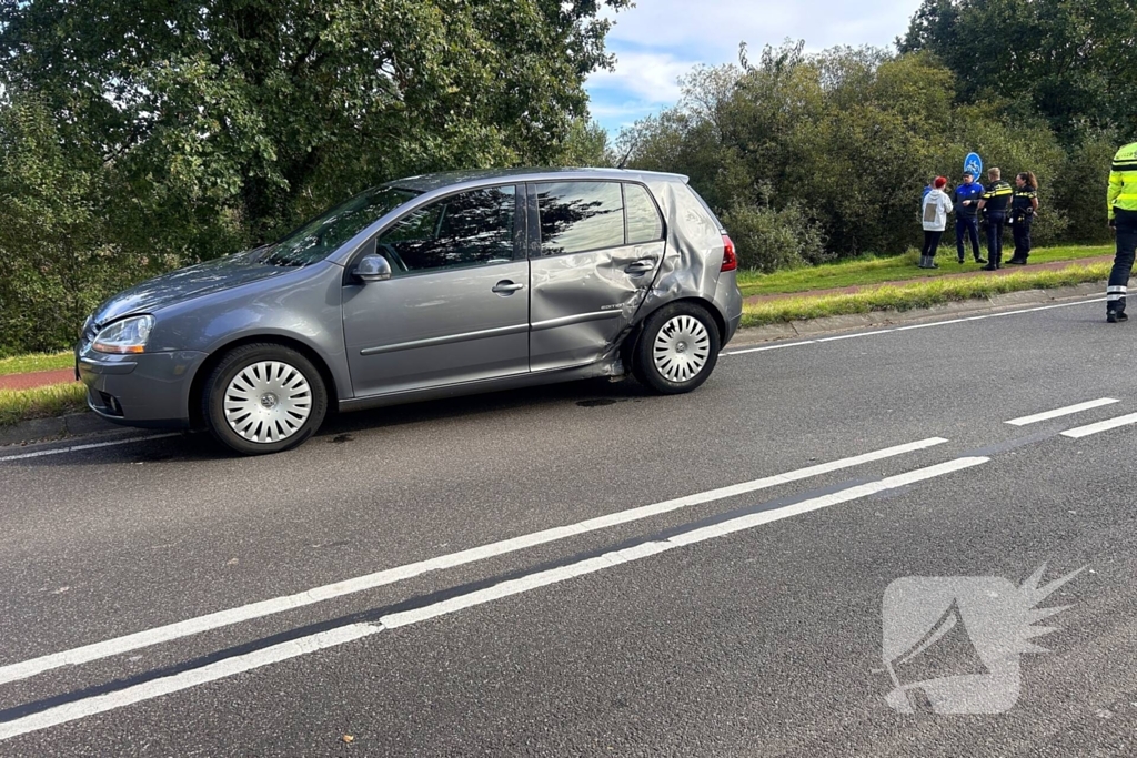 Motorrijder gewond bij aanrijding met automobilist