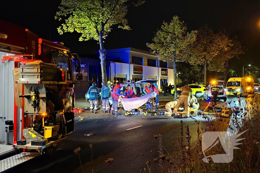 Zwaargewonden en dode bij ernstig ongeval